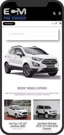 mobile website design