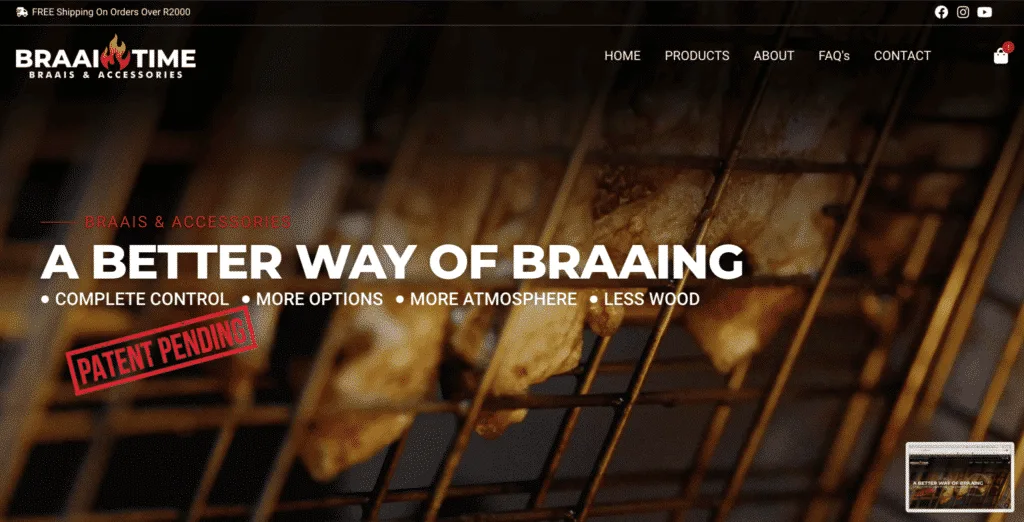 braai-website-design